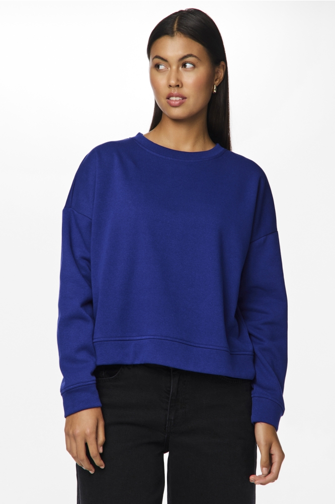PCCHILLI LS SWEAT NOOS BC 17113432 BELLWEATHER BLUE
